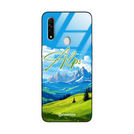 Etui Black Case Glass do OPPO A8 SUMMER PARADISE ST_PAR106