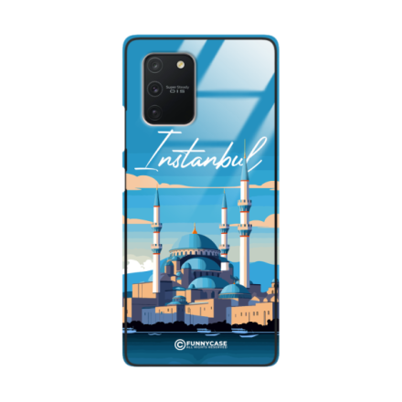 Etui Black Case Glass do SAMSUNG GALAXY S10 LITE SUMMER PARADISE ST_PAR103