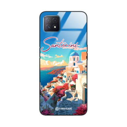 Etui Black Case Glass do OPPO A72 5G SUMMER PARADISE ST_PAR105