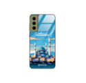 Etui Black Case Glass do SAMSUNG GALAXY S21 FE SUMMER PARADISE ST_PAR103