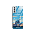 Etui Black Case Glass do SAMSUNG GALAXY S21 PLUS SUMMER PARADISE ST_PAR103