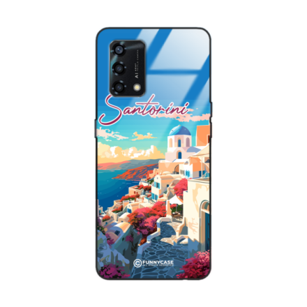 Etui Black Case Glass do OPPO A95 4G SUMMER PARADISE ST_PAR105