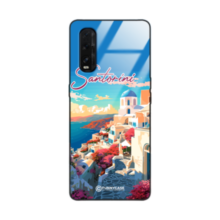 Etui Black Case Glass do OPPO FIND X2 SUMMER PARADISE ST_PAR105