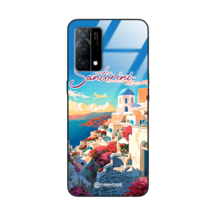 Etui Black Case Glass do OPPO K9 SUMMER PARADISE ST_PAR105