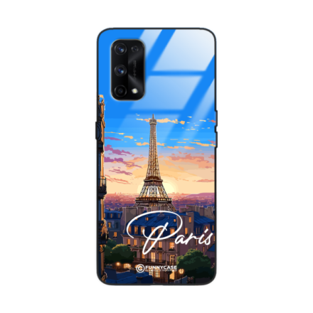 Etui Black Case Glass do REALME X7 PRO SUMMER PARADISE ST_PAR104