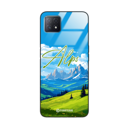 Etui Black Case Glass do OPPO A72 5G SUMMER PARADISE ST_PAR106