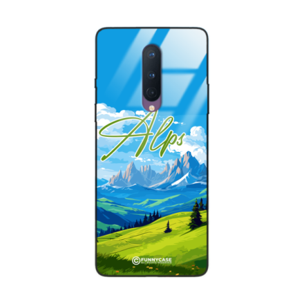 Etui Black Case Glass do ONEPLUS 8 SUMMER PARADISE ST_PAR106