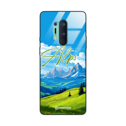 Etui Black Case Glass do ONEPLUS 8 PRO SUMMER PARADISE ST_PAR106