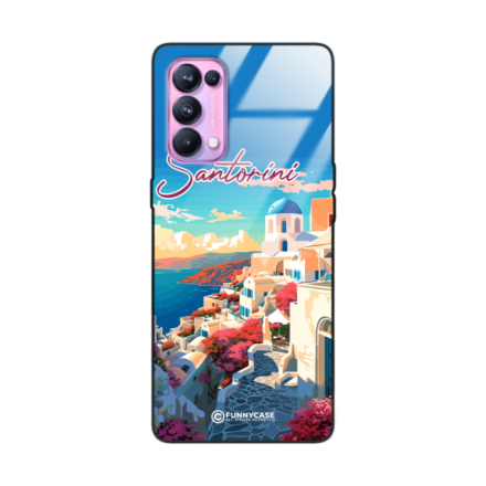 Etui Black Case Glass do OPPO RENO 5 PRO 5G SUMMER PARADISE ST_PAR105