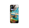 Etui Black Case Glass do VIVO V21 SUMMER PARADISE ST_PAR102