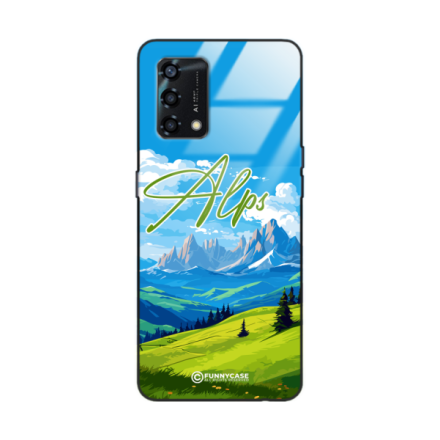 Etui Black Case Glass do OPPO A95 4G SUMMER PARADISE ST_PAR106