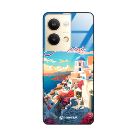 Etui Black Case Glass do OPPO RENO 9 PRO SUMMER PARADISE ST_PAR105