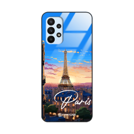 Etui Black Case Glass do SAMSUNG A23 5G SUMMER PARADISE ST_PAR104