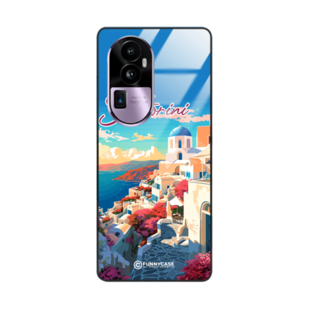 Etui Black Case Glass do OPPO RENO 10 PRO PLUS SUMMER PARADISE ST_PAR105