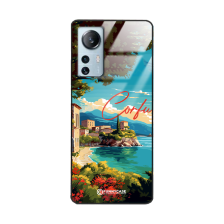 Etui Black Case Glass do XIAOMI 12 LITE SUMMER PARADISE ST_PAR102