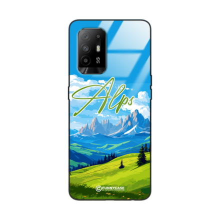 Etui Black Case Glass do OPPO A94 5G SUMMER PARADISE ST_PAR106