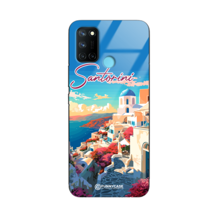 Etui Black Case Glass do REALME 7I SUMMER PARADISE ST_PAR105