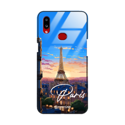 Etui Black Case Glass do SAMSUNG GALAXY A10S SUMMER PARADISE ST_PAR104