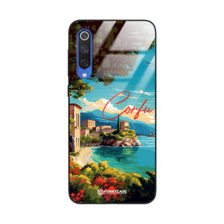 Etui Black Case Glass do XIAOMI MI 9 SE SUMMER PARADISE ST_PAR102