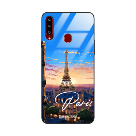 Etui Black Case Glass do SAMSUNG GALAXY A20S SUMMER PARADISE ST_PAR104