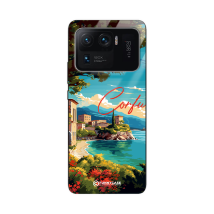 Etui Black Case Glass do XIAOMI MI 11 ULTRA SUMMER PARADISE ST_PAR102