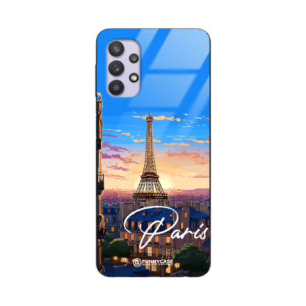 Etui Black Case Glass do SAMSUNG GALAXY A32 5G SUMMER PARADISE ST_PAR104