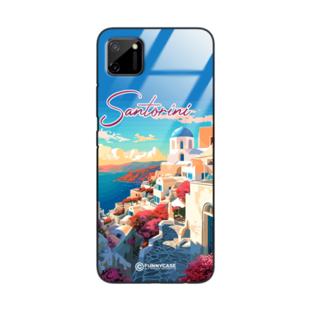 Etui Black Case Glass do REALME C11 SUMMER PARADISE ST_PAR105