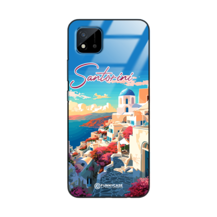 Etui Black Case Glass do REALME C11 2021 SUMMER PARADISE ST_PAR105