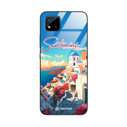 Etui Black Case Glass do REALME C20 SUMMER PARADISE ST_PAR105