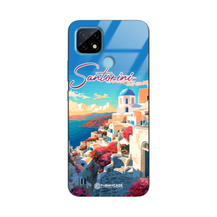 Etui Black Case Glass do REALME C21 SUMMER PARADISE ST_PAR105