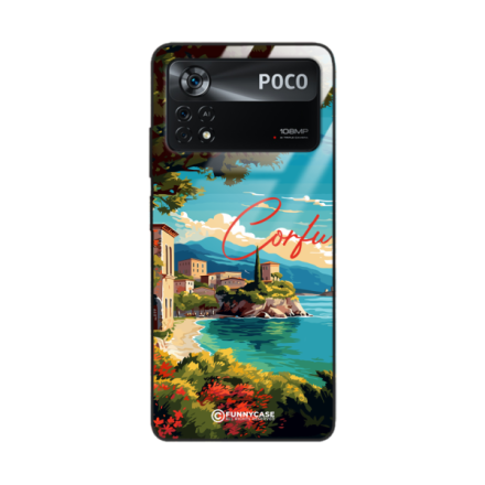 Etui Black Case Glass do XIAOMI POCO X4 PRO 5G SUMMER PARADISE ST_PAR102