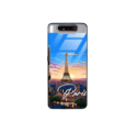 Etui Black Case Glass do SAMSUNG GALAXY A80 SUMMER PARADISE ST_PAR104