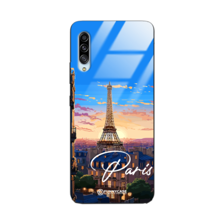 Etui Black Case Glass do SAMSUNG GALAXY A90 SUMMER PARADISE ST_PAR104