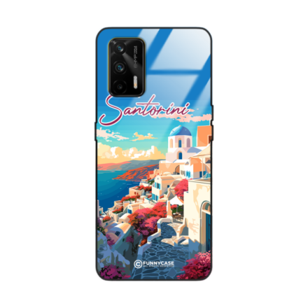 Etui Black Case Glass do REALME GT SUMMER PARADISE ST_PAR105