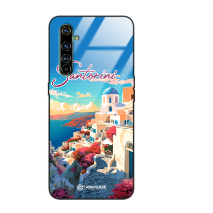 Etui Black Case Glass do REALME X50 PRO SUMMER PARADISE ST_PAR105