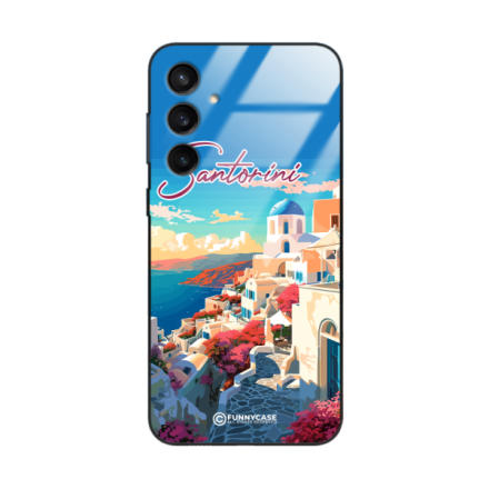 Etui Black Case Glass do SAMSUNG S23 FE 5G SUMMER PARADISE ST_PAR105