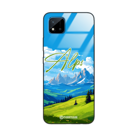 Etui Black Case Glass do REALME C20 SUMMER PARADISE ST_PAR106