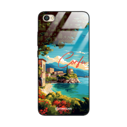 Etui Black Case Glass do XIAOMI REDMI NOTE 5A SUMMER PARADISE ST_PAR102