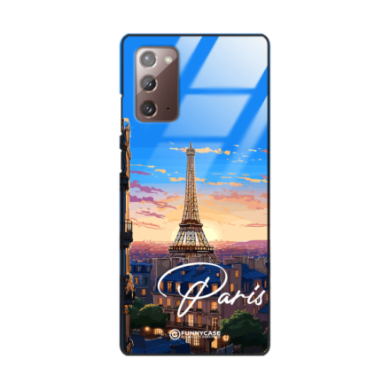 Etui Black Case Glass do SAMSUNG GALAXY NOTE 20 SUMMER PARADISE ST_PAR104