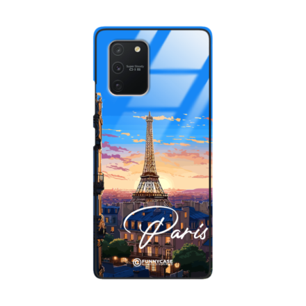 Etui Black Case Glass do SAMSUNG GALAXY S10 LITE SUMMER PARADISE ST_PAR104