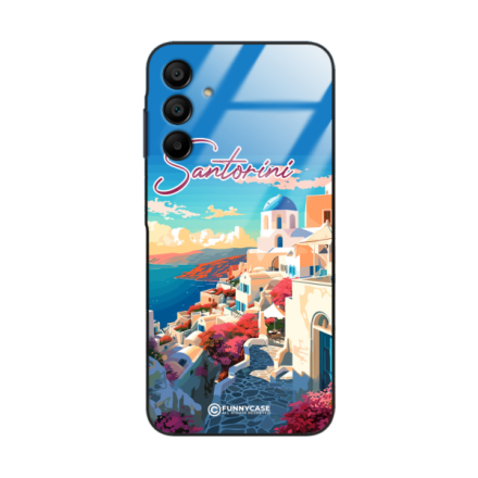 Etui Black Case Glass do SAMSUNG A15 SUMMER PARADISE ST_PAR105