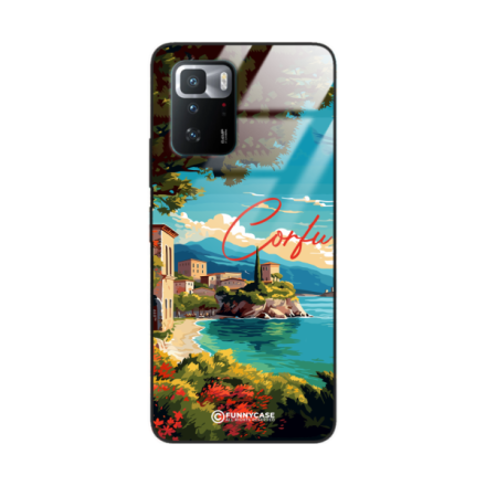 Etui Black Case Glass do XIAOMI REDMI NOTE 10 PRO 5G SUMMER PARADISE ST_PAR102