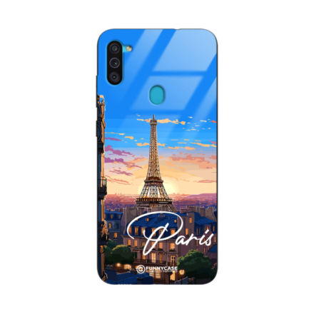 Etui Black Case Glass do SAMSUNG M11 SUMMER PARADISE ST_PAR104