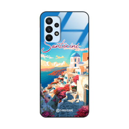 Etui Black Case Glass do SAMSUNG A23 5G SUMMER PARADISE ST_PAR105