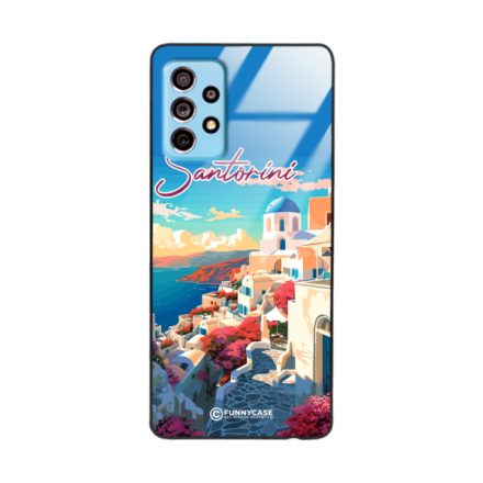 Etui Black Case Glass do SAMSUNG A73 5G SUMMER PARADISE ST_PAR105