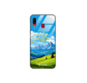 Etui Black Case Glass do SAMSUNG A20 SUMMER PARADISE ST_PAR106