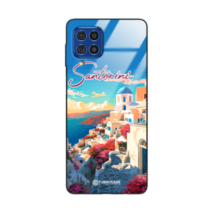 Etui Black Case Glass do SAMSUNG F62 SUMMER PARADISE ST_PAR105