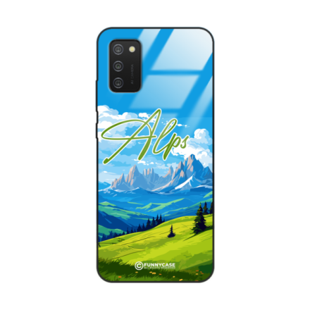 Etui Black Case Glass do SAMSUNG A02S SUMMER PARADISE ST_PAR106