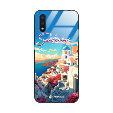 Etui Black Case Glass do SAMSUNG GALAXY A01 SUMMER PARADISE ST_PAR105