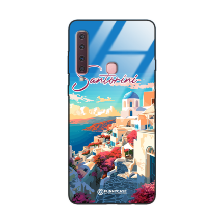 Etui Black Case Glass do SAMSUNG GALAXY A9 2018 SUMMER PARADISE ST_PAR105